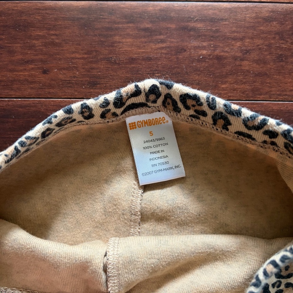 Gymboree Leopard Leggings - Picture 2 of 2